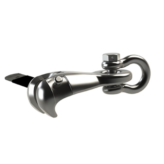CHAIN HOOK 3/8 INCH STAINLESS STEEL