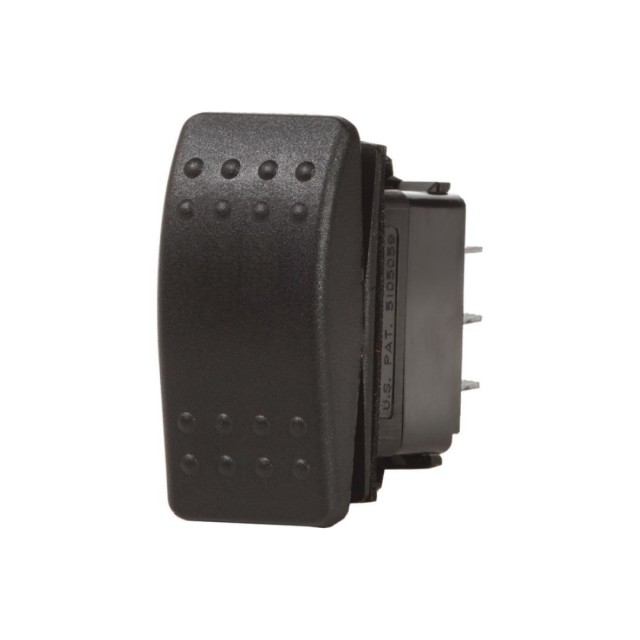 Διακόπτης Contura II SPST OFF-(ON) Μαύρος