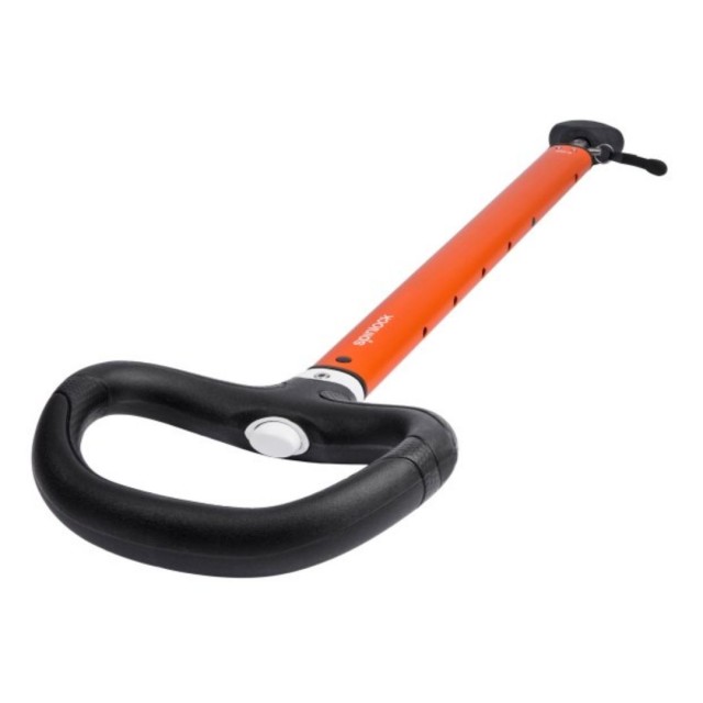 Spinlock EA/1200R - 1200 Series 29.5-47.2 L Matte Orange Swivel Handle Tiller Extension with Oval Handle without E-Grip