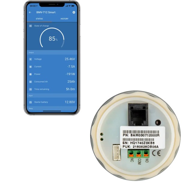 Smart Σύστημα παρακολούθησης μπαταρίας BMV-712