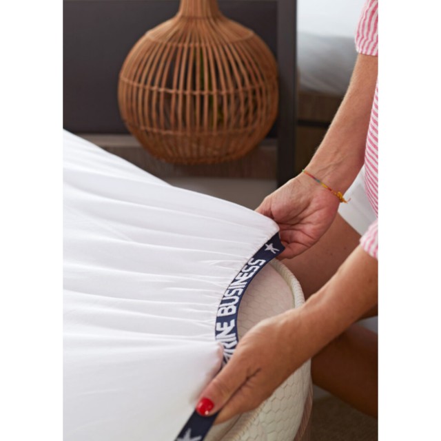 Ελαστικό Σεντόνι Μοντέλο G , Άσπρο