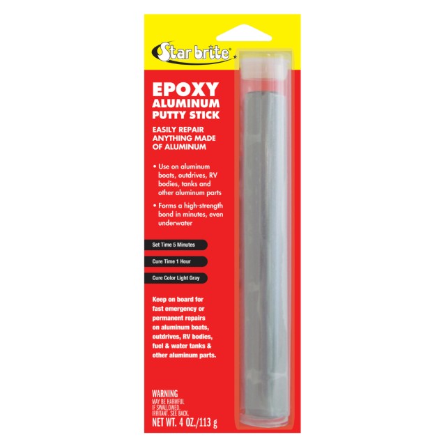 Star Brite Εποξικός Στόκος Αλουμινίου Putty Stick 113gr