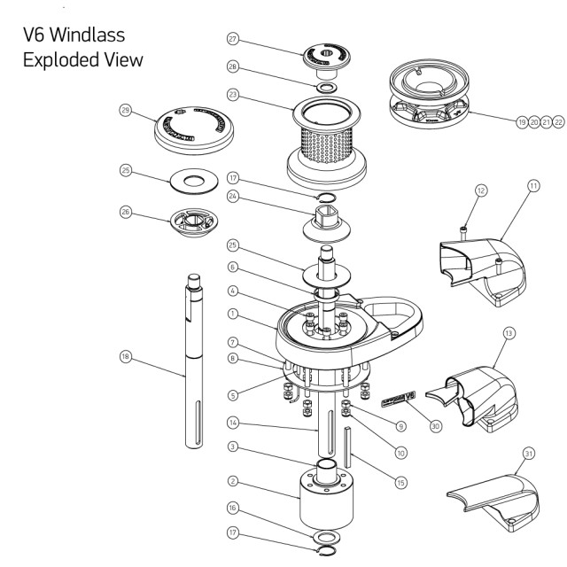 10 - V6 10mm GYPSY ASSEMBLY