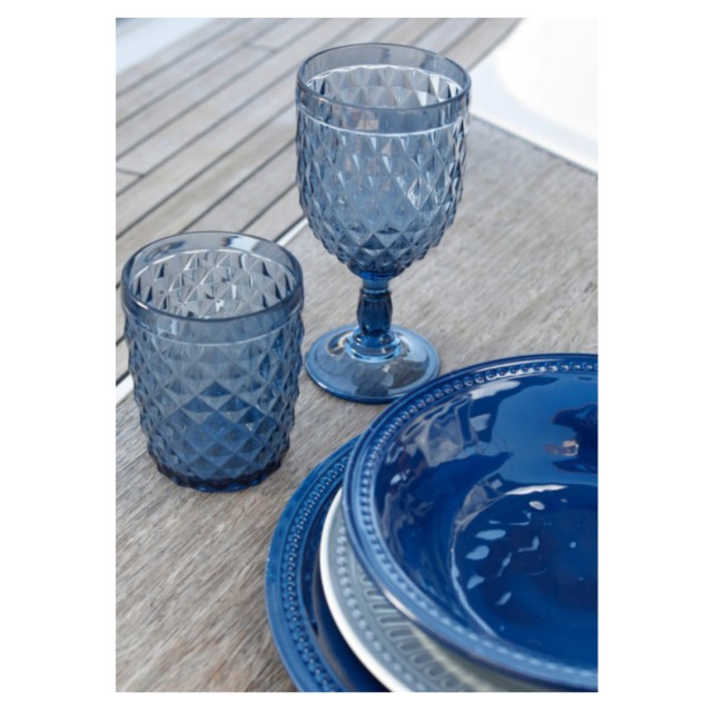 Melamine Dessert Plate Φ20cm Harmony Marine Business (Set of 6 Pieces)