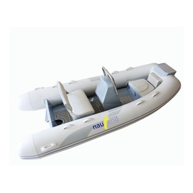 Φουσκωτό RIB Dolphin με κονσόλα και κάθισμα, Γκρι