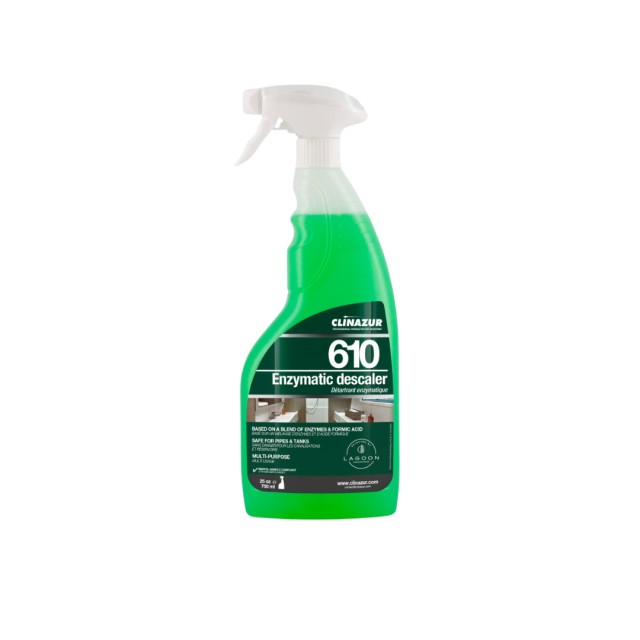 Clinazur 610 Green ecosafe descaler 750ml