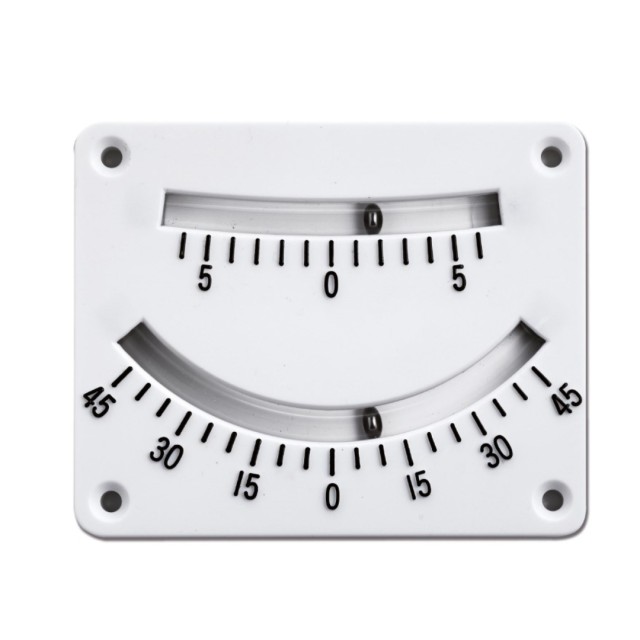 Κλινόμετρο διπλό άσπρο 6p (10 x 8cm)