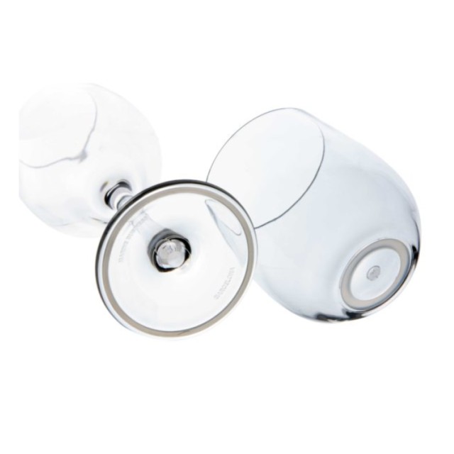 Ποτήρι Κρασιού Αντιολισθιτικό Φ5,5cm Living Marine Business Συμπολυεστέρας (T) – Χωρίς BPA (Σετ 6 Τεμάχια)