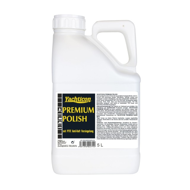 Premium Polish 5 L with Teflon – Πολυλειτουργικό Γυαλιστικό & Προστατευτικό PTFE για Σκάφη