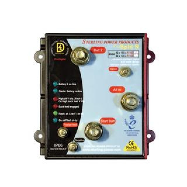 PRO SPLIT ΔΙΑΝΟΜΕΙΣ/ΙΣΟΣΤΑΘΜΙΣΤΕΣ 12V/120A 2έξοδοι