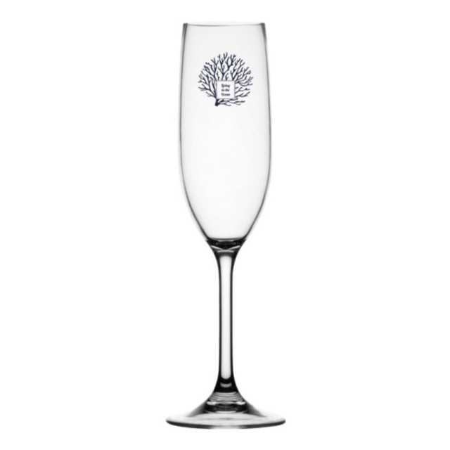 Ποτήρι Σαμπάνιας Αντιολισθιτικό Φ4,3cm Living Marine Business Συμπολυεστέρας (T) – Χωρίς BPA (Σετ 6 Τεμάχια)