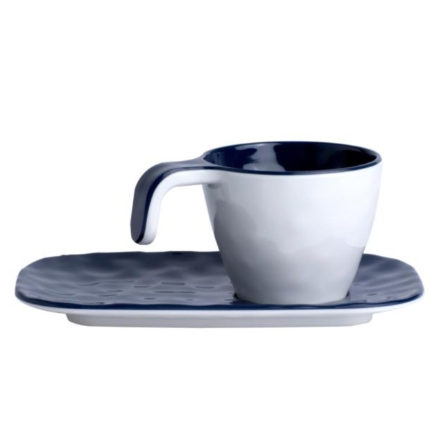 Σετ Καφέ Μελαμίνης Φ6cm Summer Marine Business (Σετ 6 Τεμάχια)