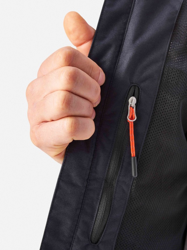 Μπουφάν αντιανεμικό & αδιάβροχο Ανδρικό BREEZE JACKET Black