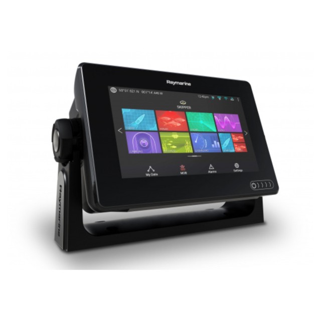 AXIOM 7 7 MFD plotter gps and Mediterranean LightHouse Chart