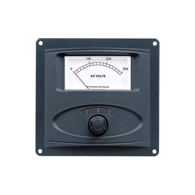 Αναλογικό Βολτόμετρο AC 0–300 V για Πίνακα – Panel Mount