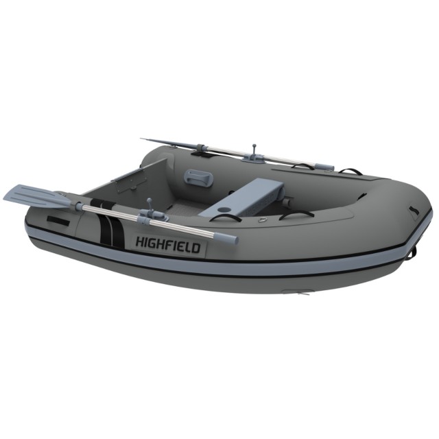 Φουσκωτό Σκάφος Highfield Ultralite PVC με μονή γάστρα αλουμινίου