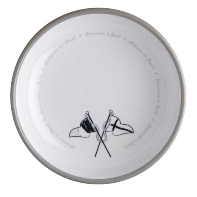 Μπολ Μελαμίνης Αντιολισθητικό Welcome On Board , 6 τεμ.