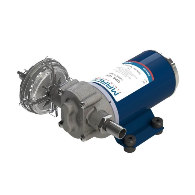 UP6 Μπρούντζινη Αντλία με γρανάζια πετρελαίου ,παραφλού 26 l/min