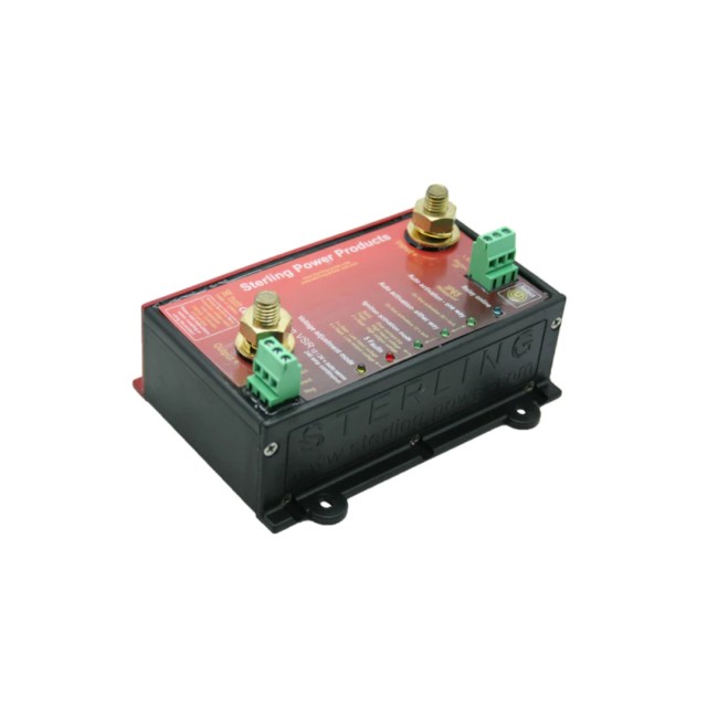 Sterling Power Pro Connect VSR Voltage Sensitive and Ignition Fed Relay - 12V / 24V - 80A