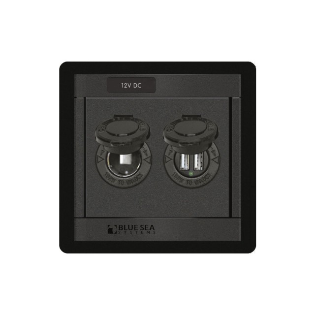 360° – Πρίζα 12 V & Διπλή USB Φόρτιση 2,1 A