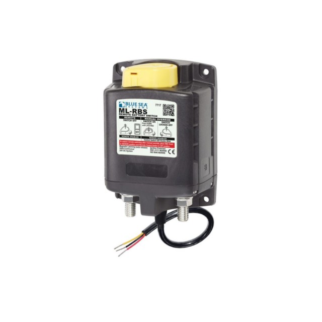 Ρελέ ML 24 V – Remote Battery Switch SPST 500 A με Χειροκίνητο Κουμπί