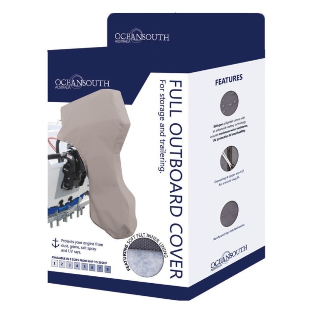 OCEANSOUTH Κάλυμμα για Εξωλέμβιες 3.5hp-60hp