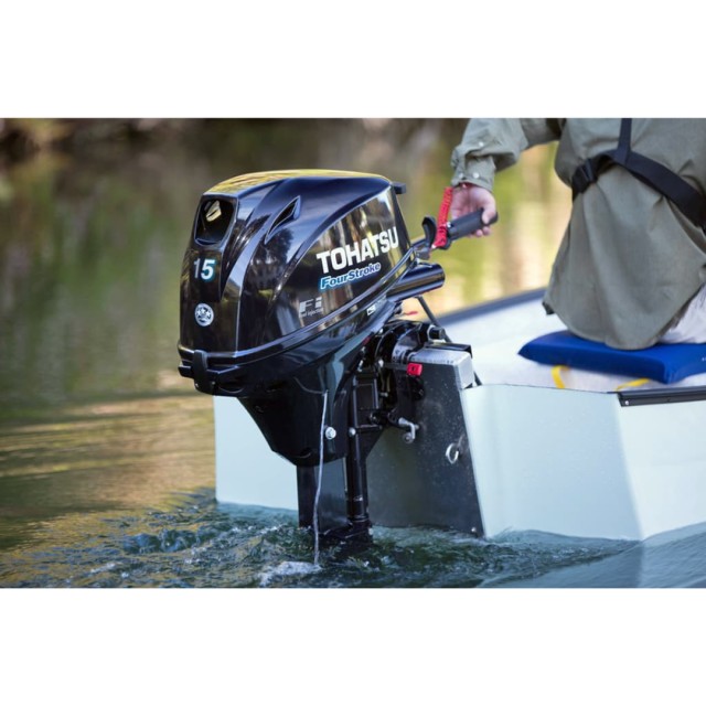 Εξωλέμβια Μηχανή MFS15E 15HP Κοντός Άξονας, Χειροκίνητη-Λαγουδέρα