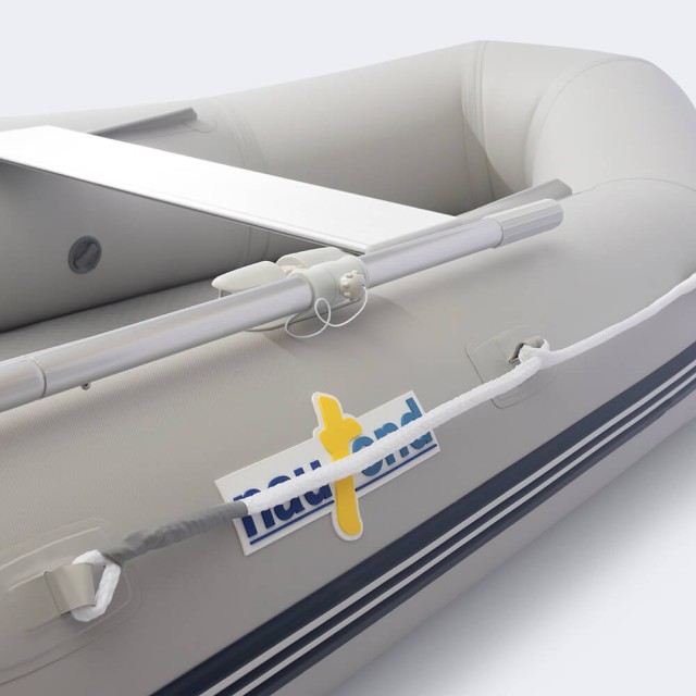 Inflatable Tender Nautend PVC with inflatable floor Kinglight/Grey