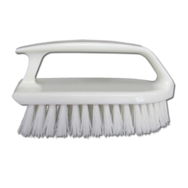 Star Brite Scrub Brush curved plastic handle