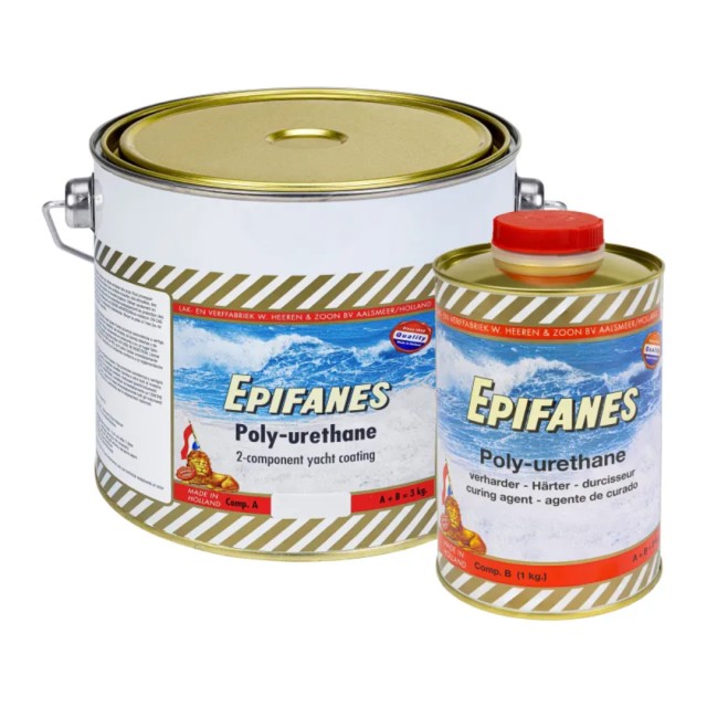 Βαφή Πολυουρεθάνης Λευκή , 3kg