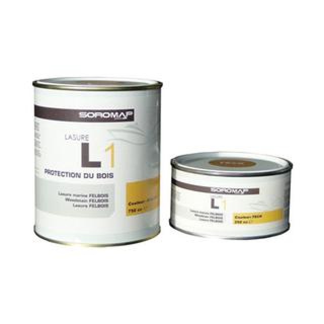 L1 Βερνίκι ξύλου καρυδιά 750 ml