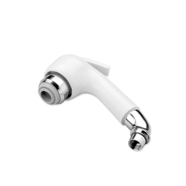 Ενισχυμένο λευκό τηλέφωνο ντους με κλίση