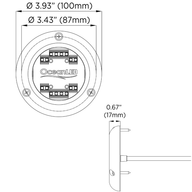 Υποβρύχια φώτα OCEAN LED Sport S3116s /8484 Lumen