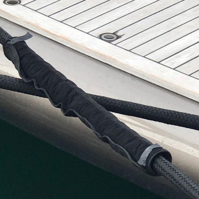 Κάλυμμα σχοινιού Μαύρο MaxiChafe Ballistic Guard (50cm μήκος)