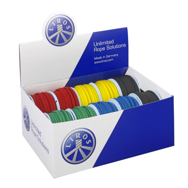 Braided Polyester Line 20m καρούλι - Πλεγμένο Σχοινί Πολυεστέρα για Ιστιοπλοΐα (Διάφορα Χρώματα)