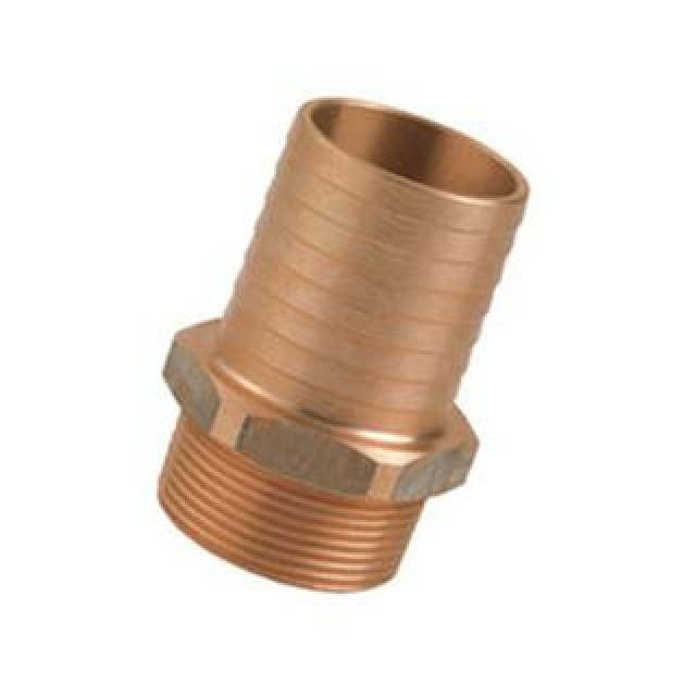 Hose connector male EXTRA bronze  1/2x19mm