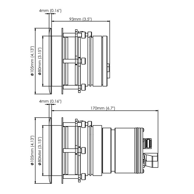 Υποβρύχιο Φως Explore E6 XFM series / Fixture Lumens 11.000