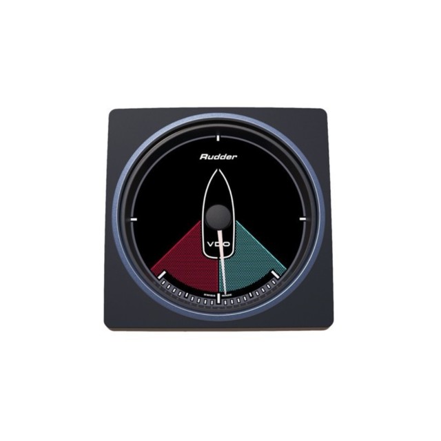 Veratron AcquaLink Δείκτης Γωνίας Πηδαλίου Μαύρο 110mm