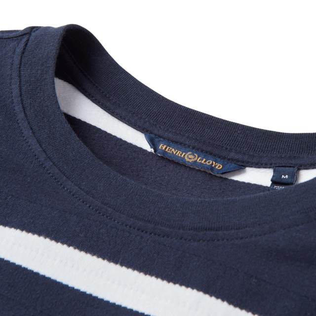 Mens T-Shirt Salcombe Tee - Navy Blue