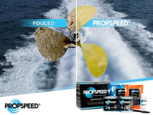 PROPSPEED Kit Large, 1lt Μουράβια σιλικόνης για προπέλες και όλα τα μεταλλικά μέρη κάτω από το νερό