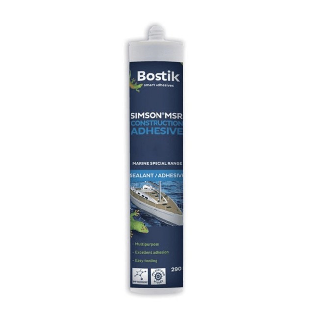 Κόλλα ισχυρής κατασκευής Bostik 290ml Λευκή