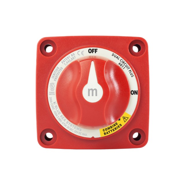 m-Series Mini Επιλογέας Μπαταριών ON-OFF-COMBINE 300 A