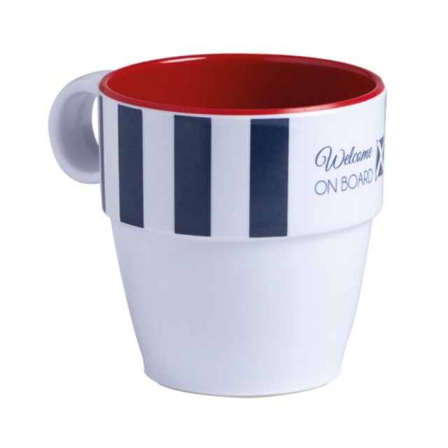 Αντιγλυστρική Κούπα Μελαμίνης Marine Business – Venezia (Σετ 6 τμχ)