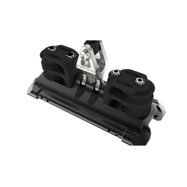 Size 2 TB βαγονάκι Μαΐστρας με άγκιστρο, ζεύγος από διπλούς άξονες και Beckets