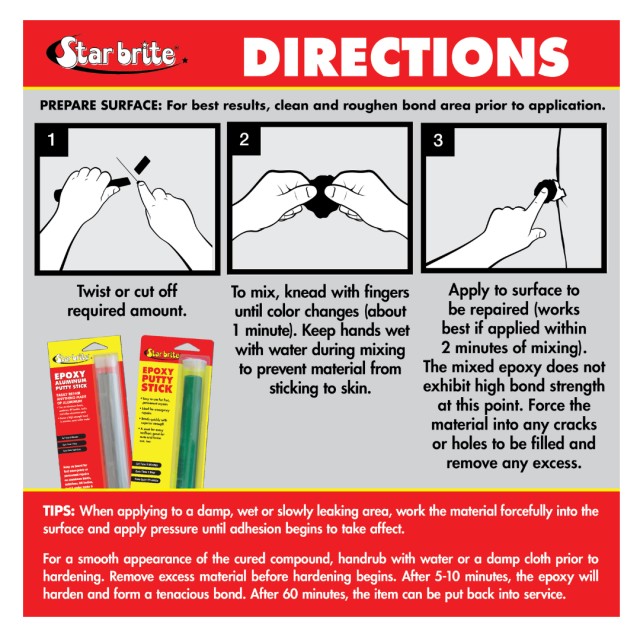 Star Brite Εποξικός Στόκος Stick 113gr