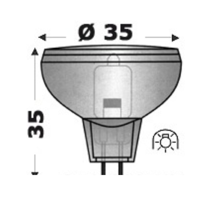 Λάμπα αλογόνου G4 12 V 20 W