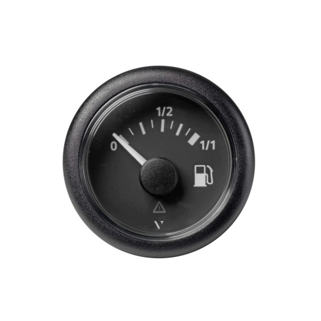 ΣΤΑΘΜΗ ΚΑΥΣΙΜΩΝ D52mm μαύρος 12/24V 90-4Ω TUBULAR PIPE