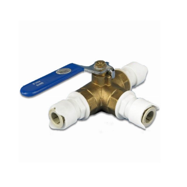 Βάνα Quick Connect ορειχάλκινη – 3 κατευθύνσεων