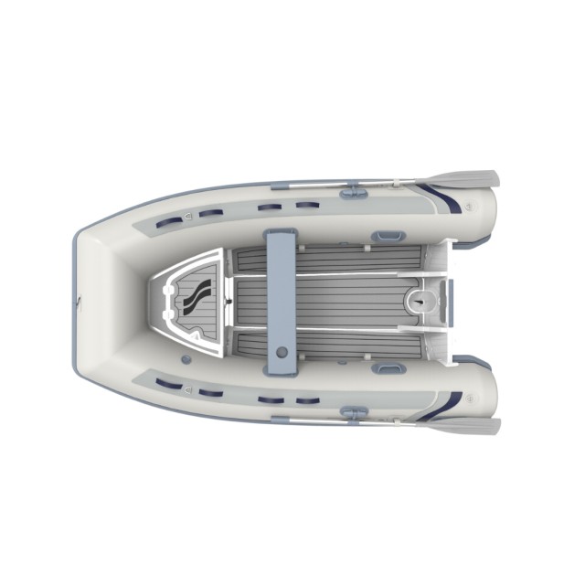 Φουσκωτό Σκάφος Highfield Classic PVC με διπλό Αλουμινένιο Δάπεδο και EVA teak