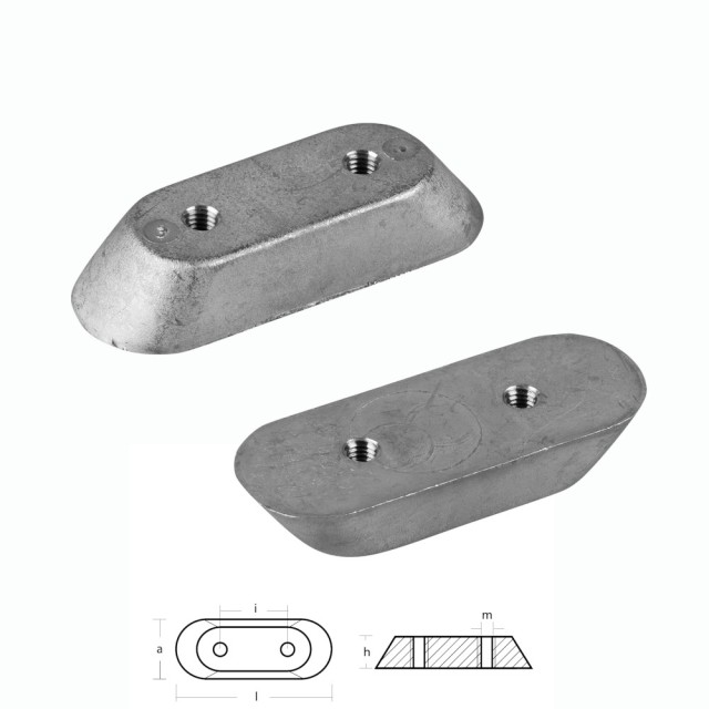 Ανόδιο Μηχανής για Johnson / Evinrude 2-150